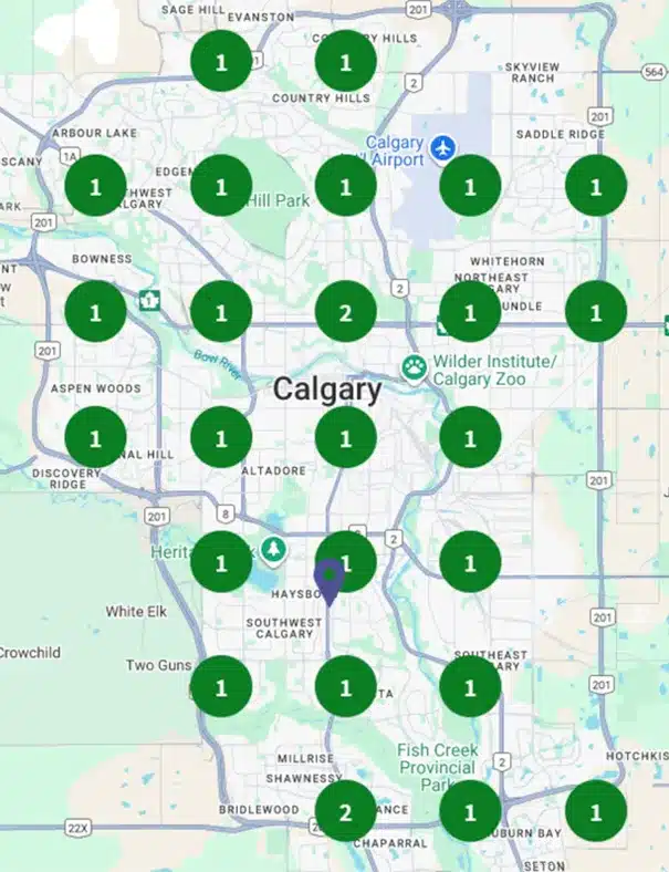 Dimic Law map visibility after