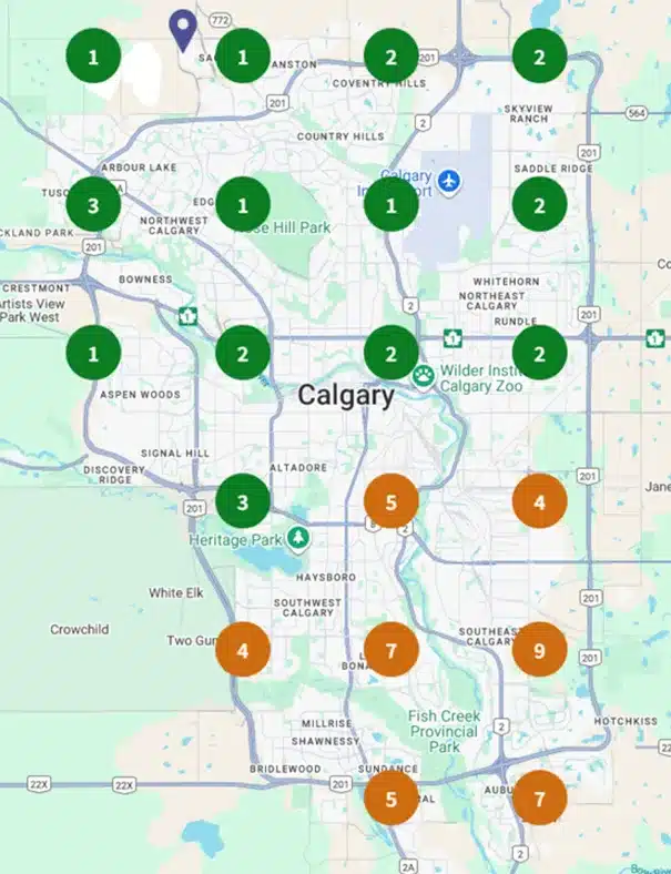 Tazscapes map visibility after