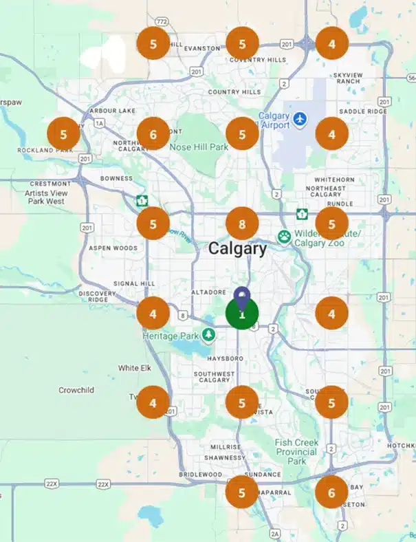 Unison map visibility before