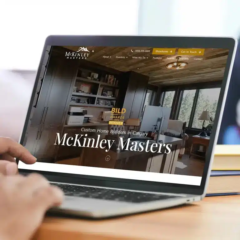 McKinley Masters website development